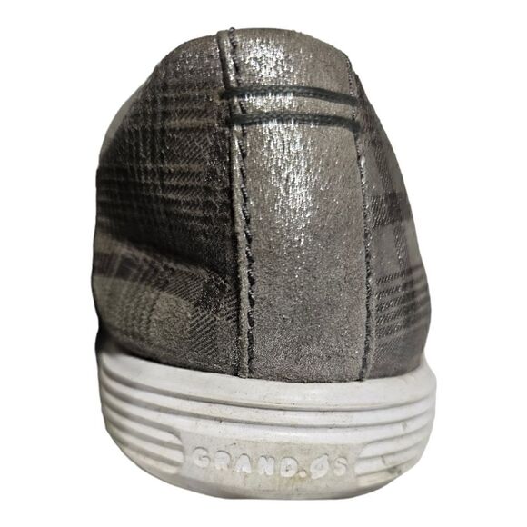 COLE HAAN Grand Crosscourt Magnet Pixie Gray Suede Sneakers - Size 7 1/2 - Picture 7 of 10